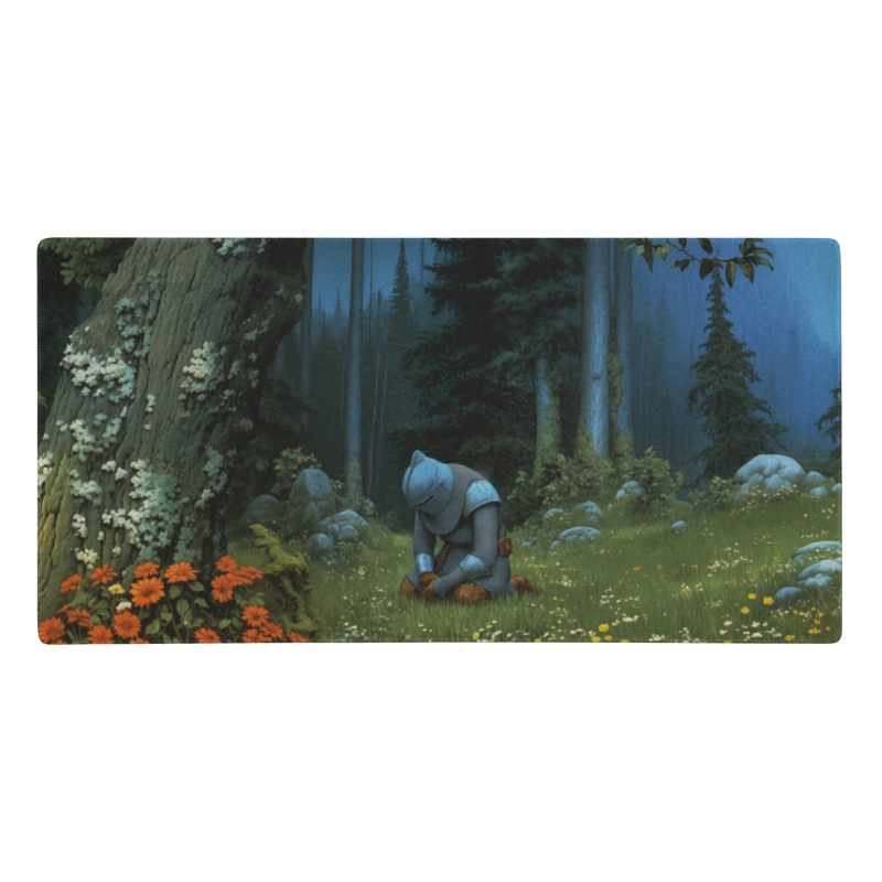 Devastated Knight Deskmat