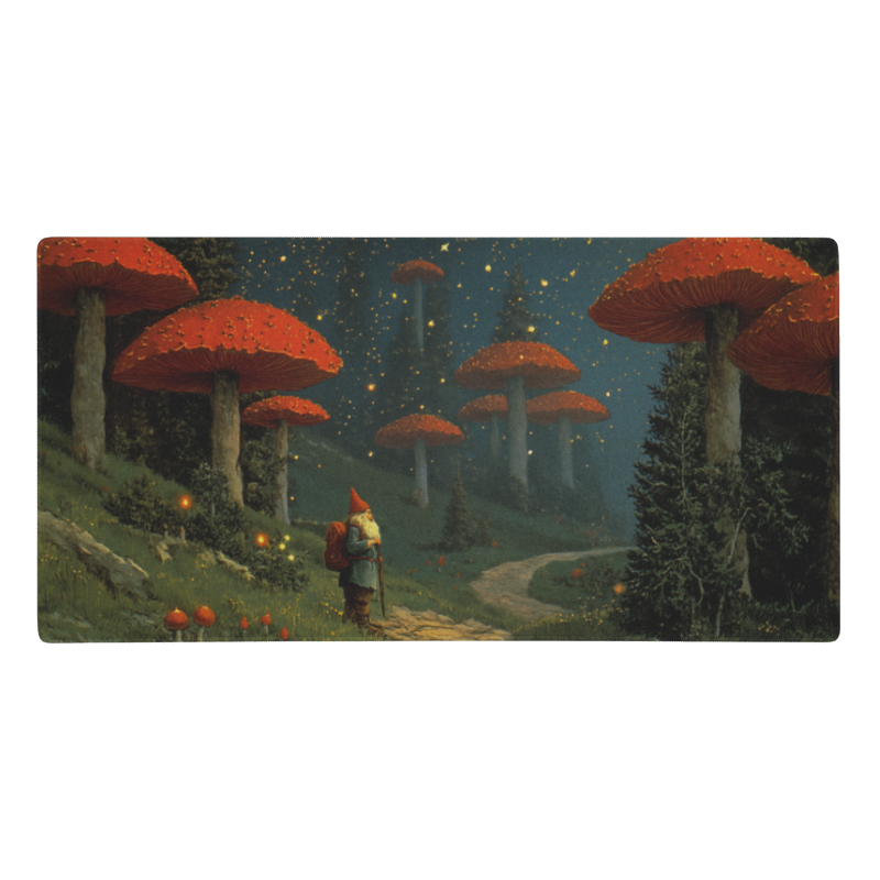 Mushroom Forest Deskmat