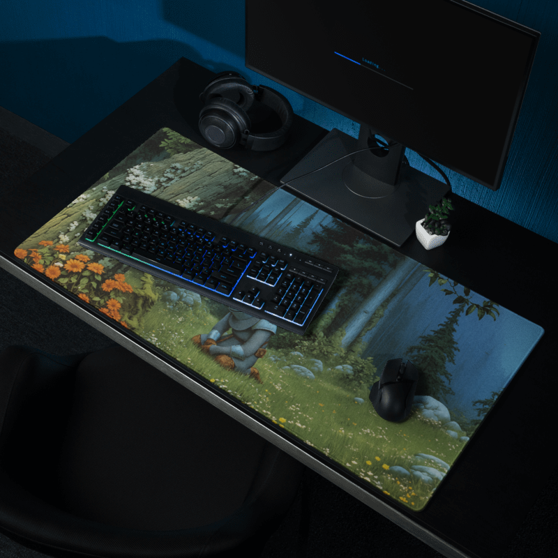 Devastated Knight Deskmat
