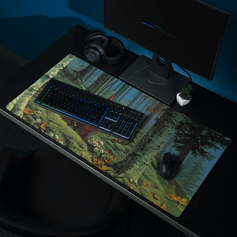 Gnome & Fox Deskmat