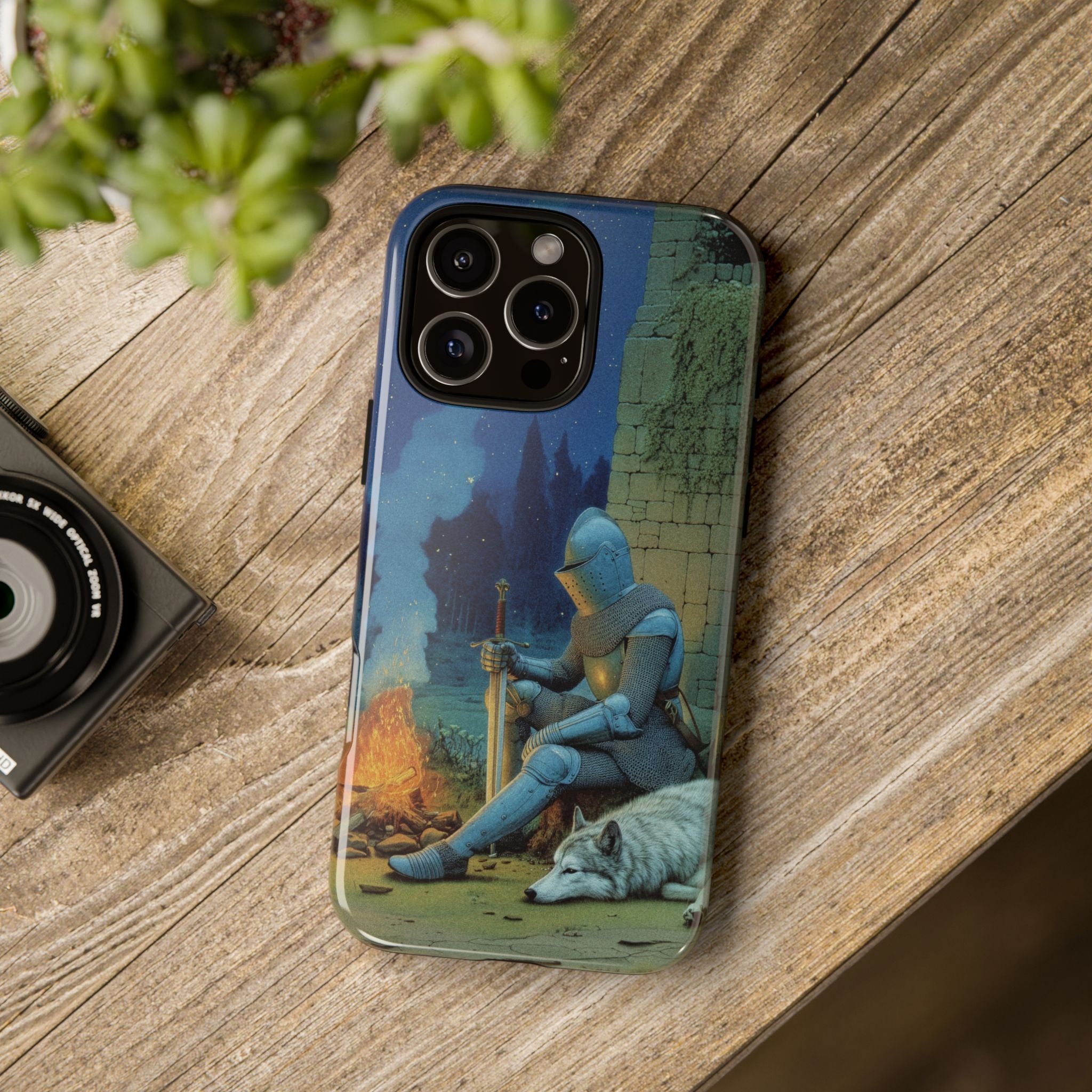 Knight & Wolf Phone Case