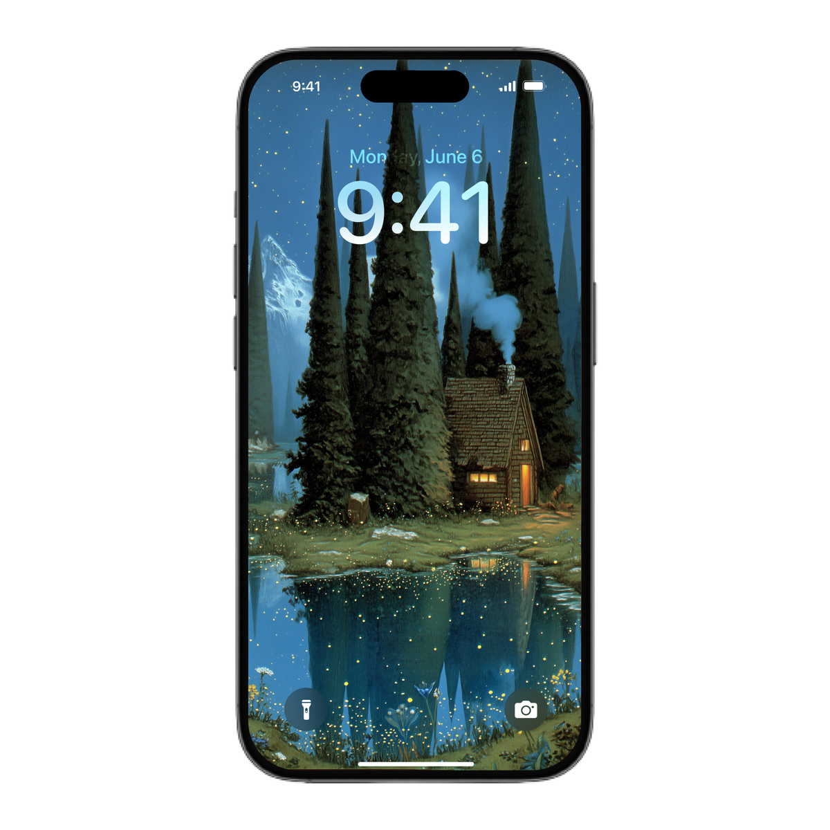 Hidden Cabin Wallpaper