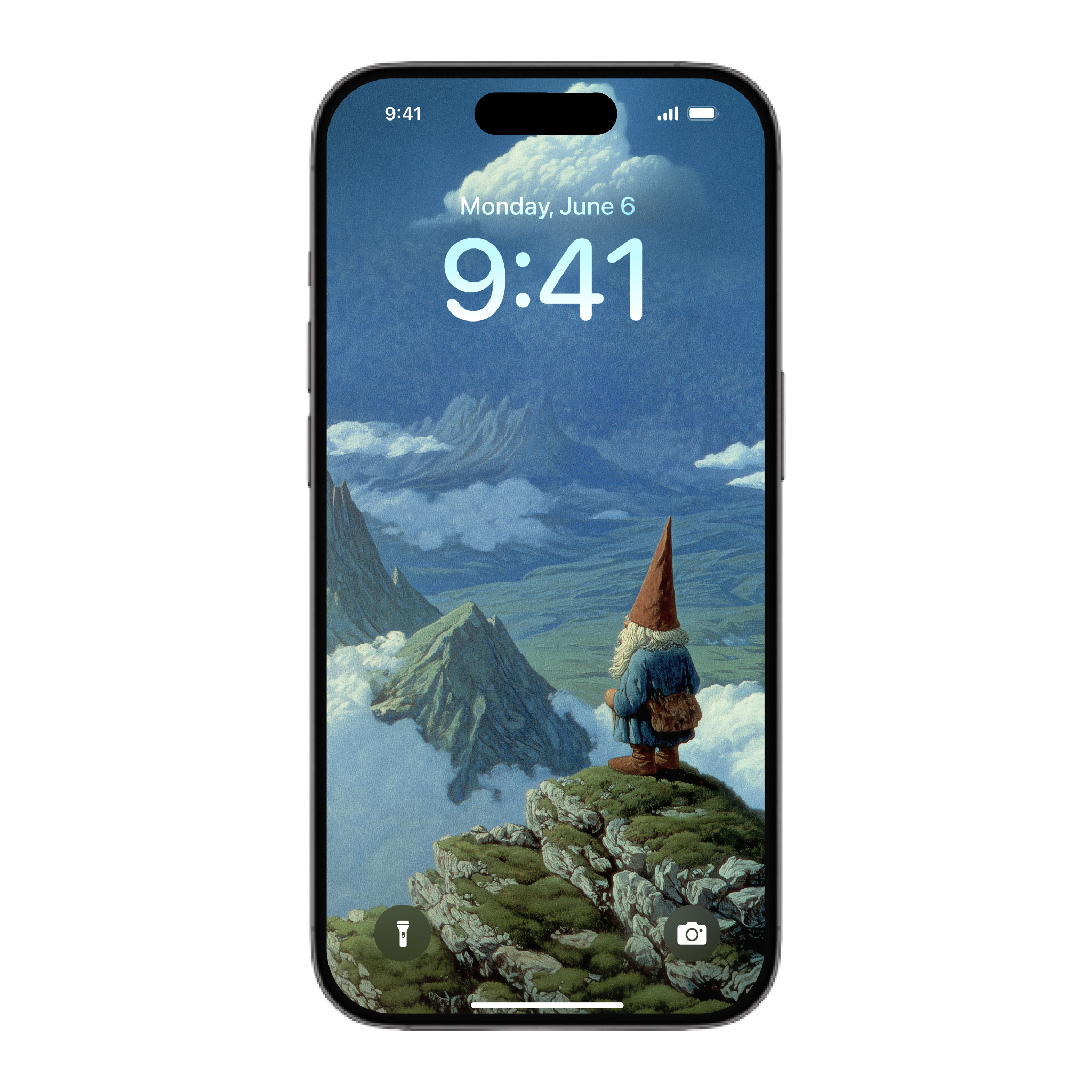 Wandering Gnome Wallpaper