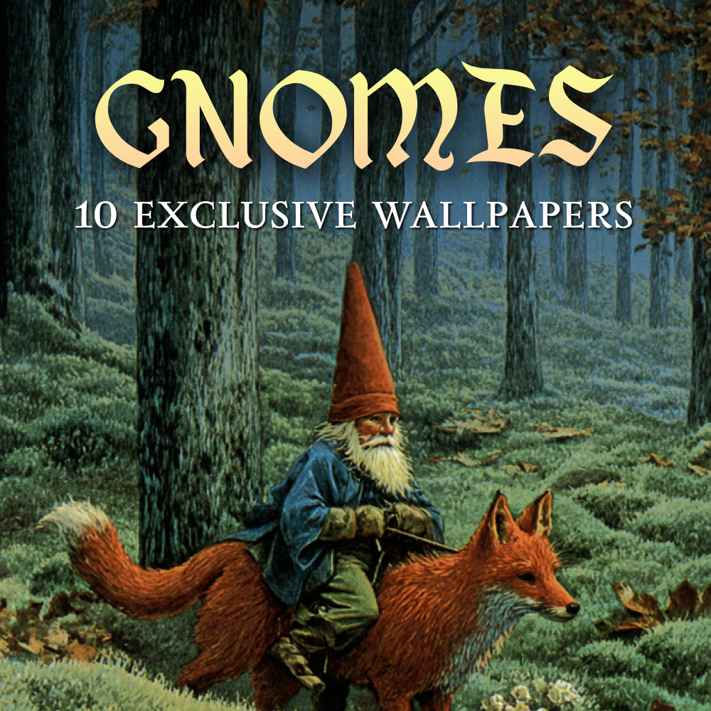 GNOMES - Wallpaper pack
