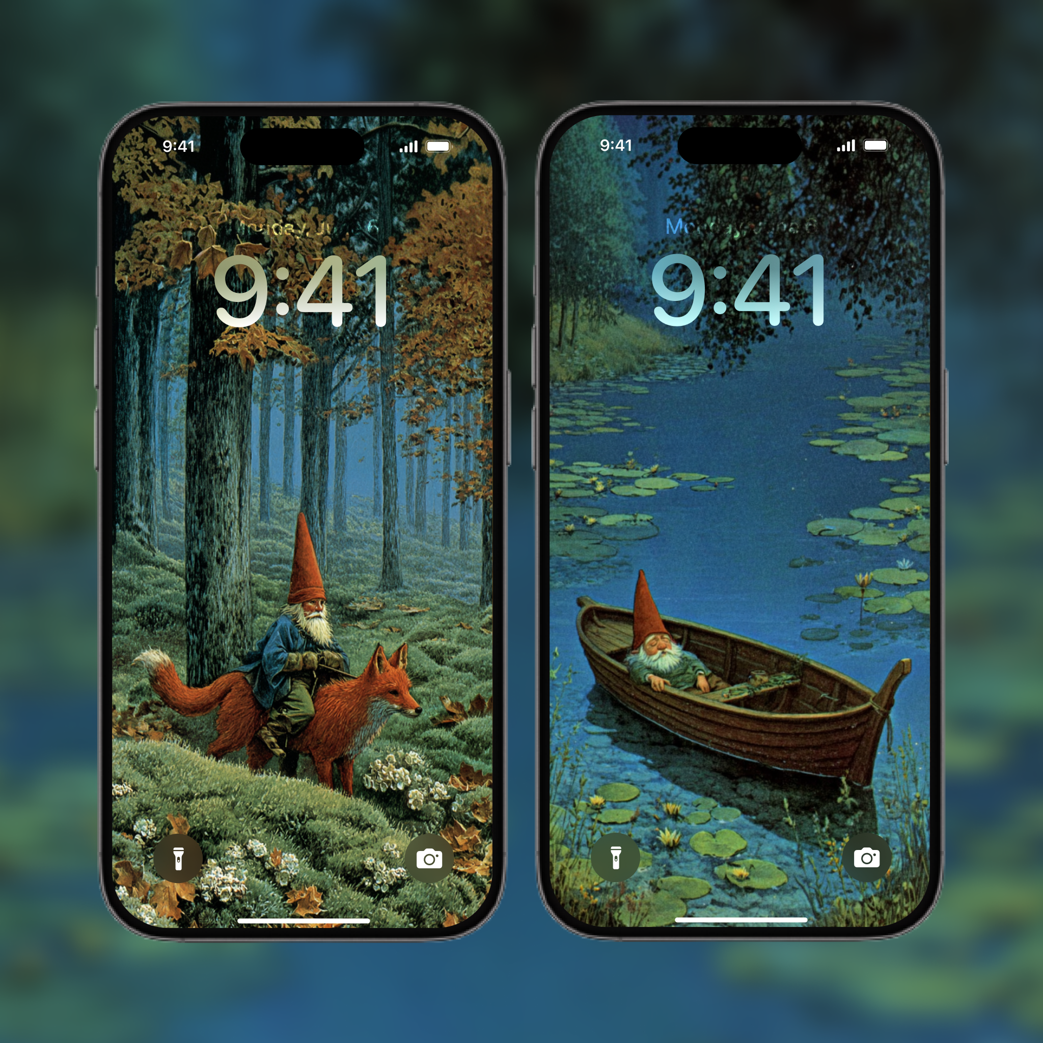 GNOMES - Wallpaper pack