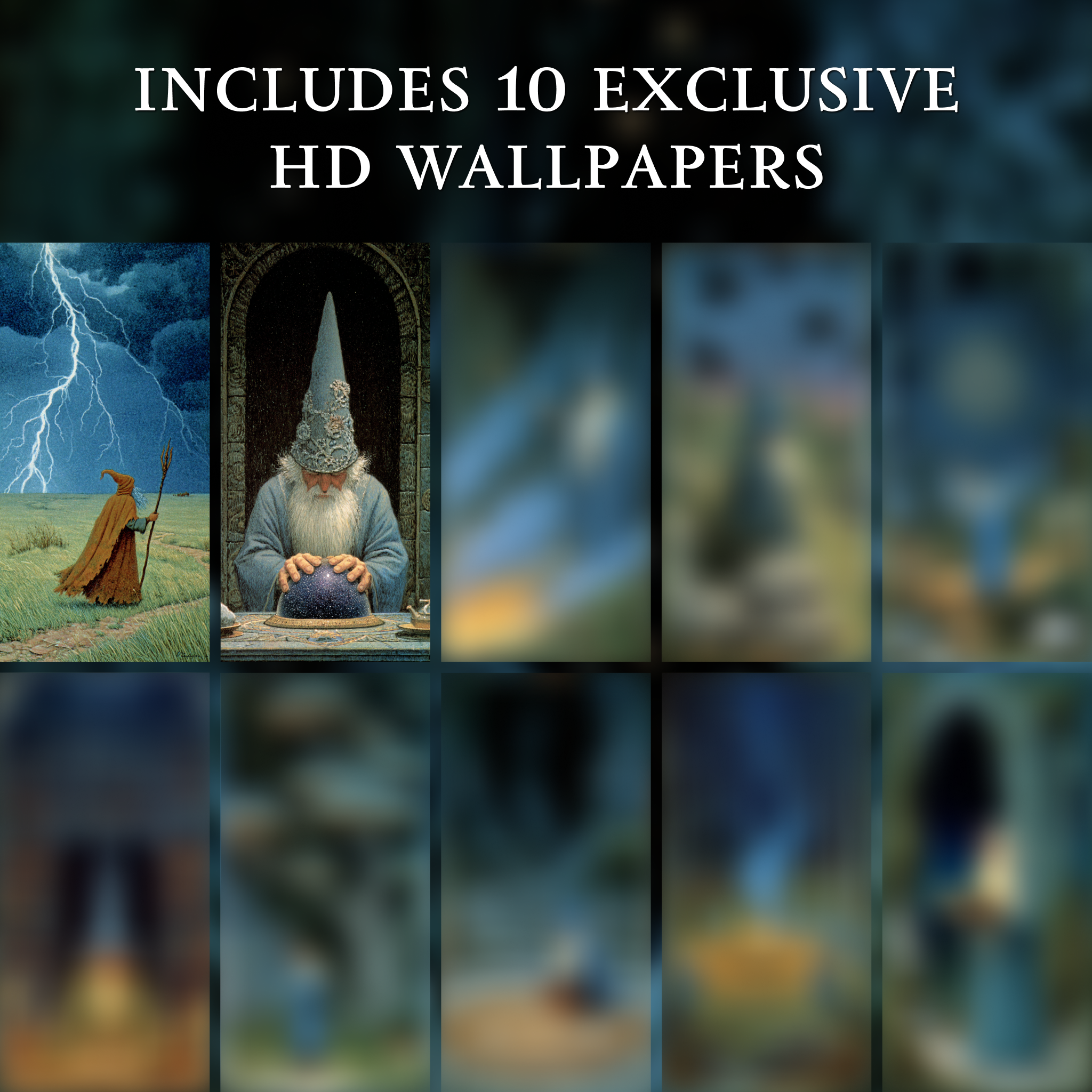 WIZARDS - Wallpaper pack