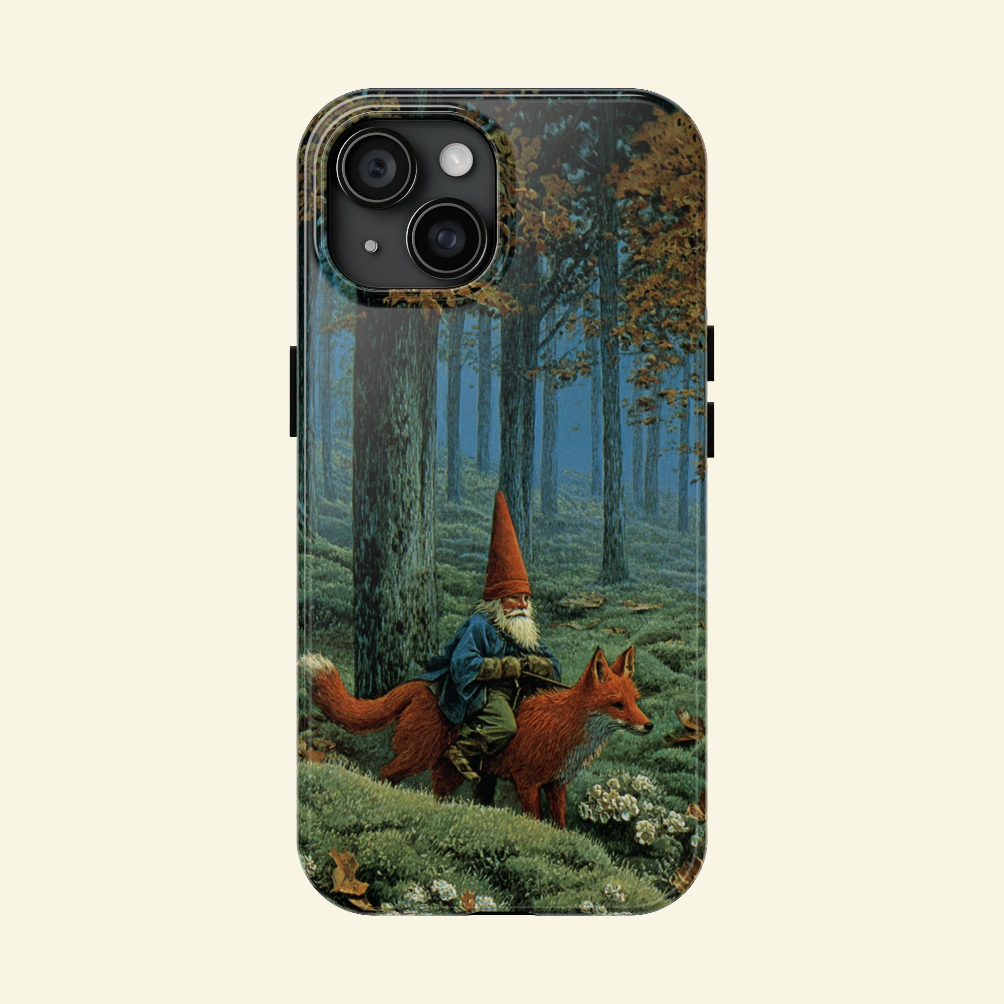 Gnome & Fox Phone Case – DARX FANTASY Gnome & Fox Phone Case – DARX FANTASY