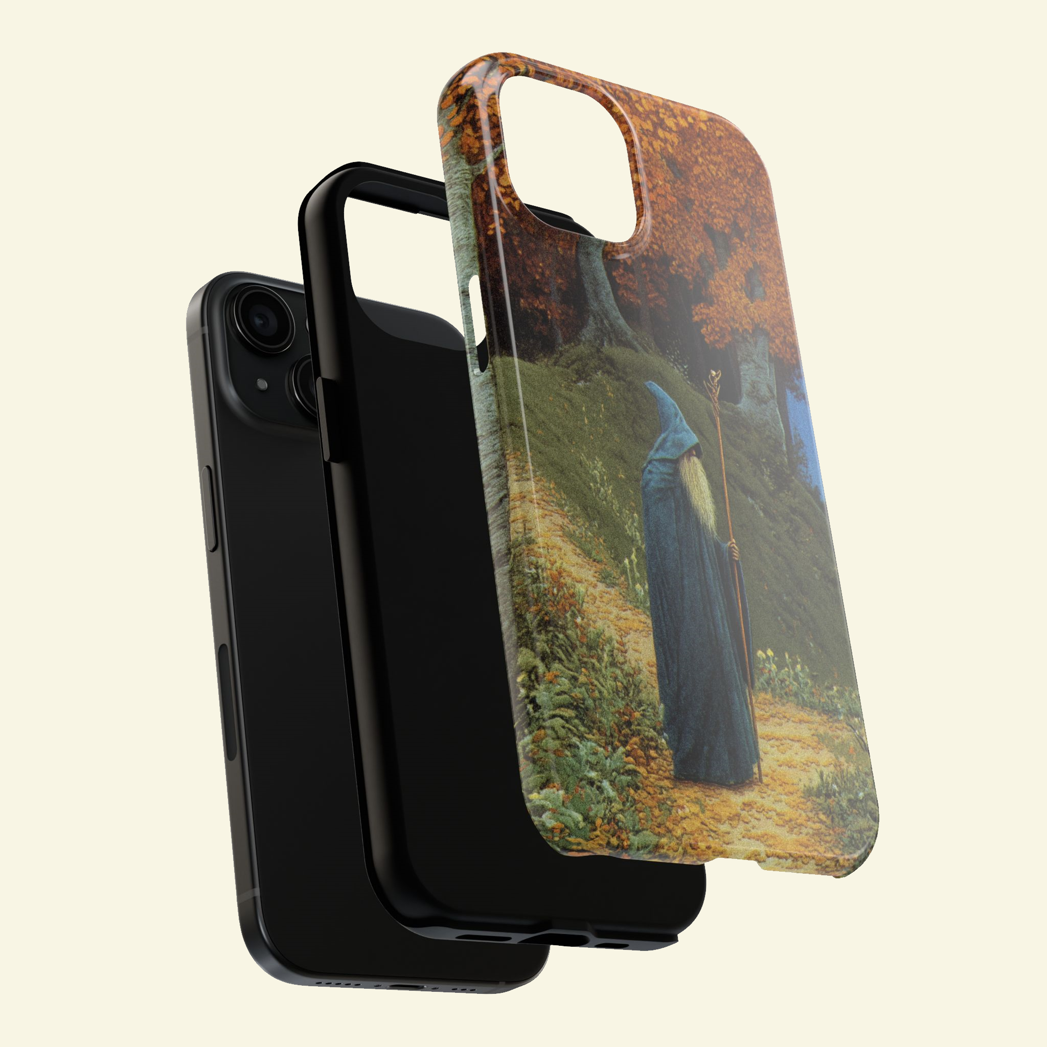 Emberwood Wizard Phone Case