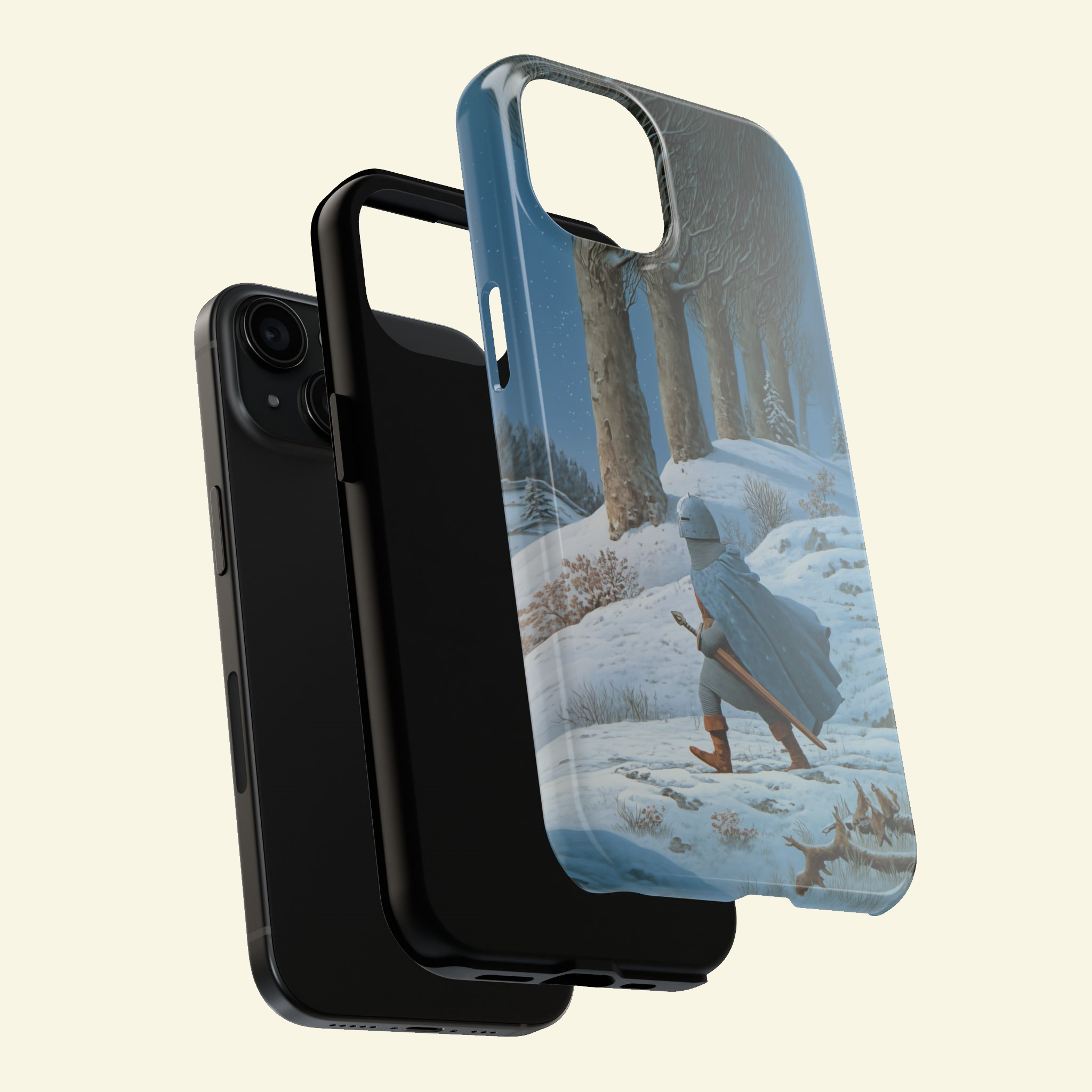 Snowbound Knight Phone Case