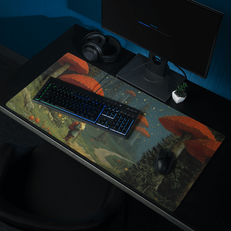 Mushroom Forest Deskmat